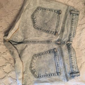 Charlotte Russe Refuge high waisted shorts